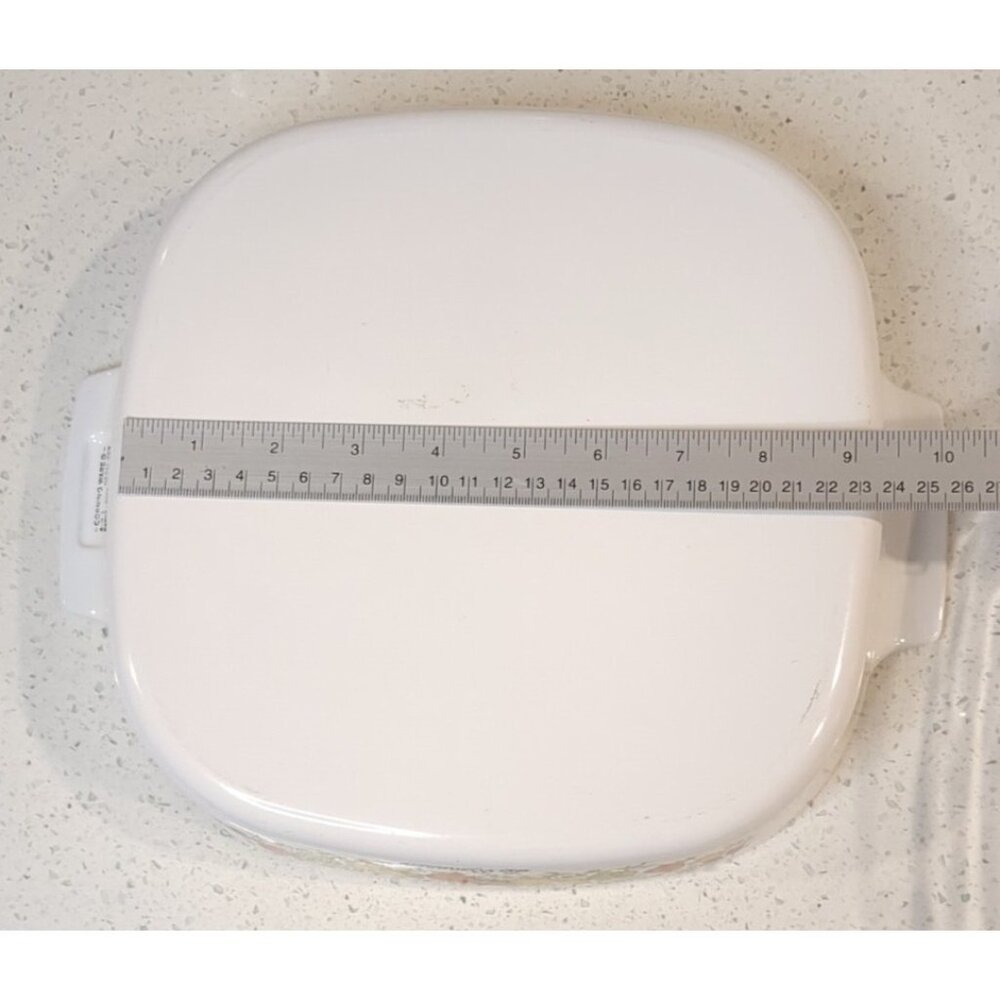 Corning Ware Spice of Life Le Romarin 10x10x2 Casserole Dish A-10 B with lid - Picture 14 of 14